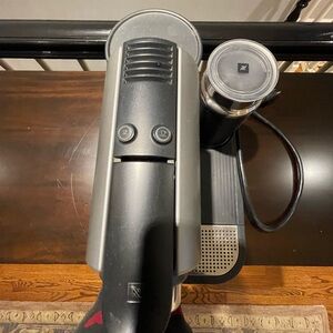 Nespresso Black and Silver Espresso Maker